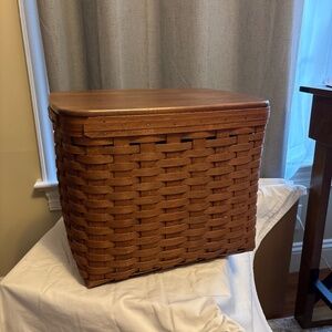 Longaberger personal file basket 2007